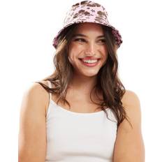 Mango Accessories Mango Flower Print Bucket Hat - Pink