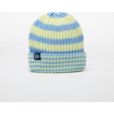 Yellow Beanies New Era Knit Medium Stripe Beanie - Pastel Blue