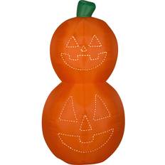 Orange Inflatable Decorations Gemmy Airblown Jack-O Green/Orange