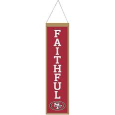 WinCraft San Francisco 49ers 8 x 32 in Slogan Wool Banner