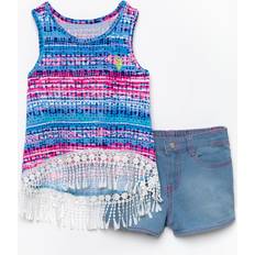 Other Sets U.S. Polo Assn. Girls Toddler Tank & Shorts Set - Tie Dye