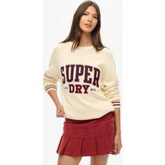 Corduroy - Women Skirts Superdry Vintage Cord Pleated Mini Skirt - Red/Merlot