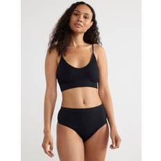 Lindex Seamless Ribbad High Waist - Stringtrosa