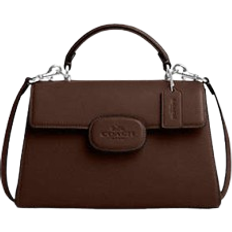 Coach Eliza Top Handle Bag - Smooth Leather/Silver/Maple