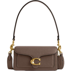 Coach Tabby Shoulder Bag 20 - Pebbled Leather/Brass/Dark Stone