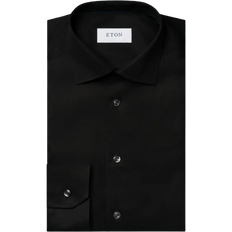 Eton Signature Twill Shirt - Black