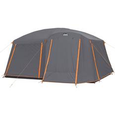 10 Tents Core Equipment 10-Person Straight Wall Cabin Tent With Full Rainfly