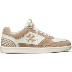 Polyurethane Trainers Tory Burch Clover Court W - New Ivory/Cerbiatto