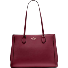 Kate Spade Madison Saffiano East West Leather Large Laptop Tote - Blackberry Preserves