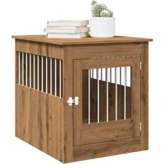 Hundebur vidaXL Hundebur 64.5 x 80 x 71 cm Konstrueret Træ