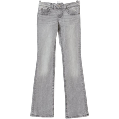 Nainen - W36 Farkut Gina Tricot Y2K Low Bootcut Jeans - Lt Grey