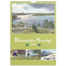Burde Classic Sweden Wall Calendar 2025
