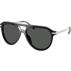 Ralph Lauren Sunglasses Rl8228u Uomo Pilot Nero - Nero