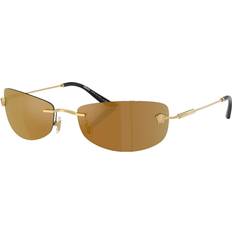 Versace Adult Sunglasses Versace Sunglasses Ve2279 - Uomo Squadrata Oro