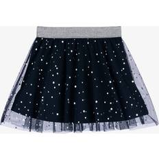 Organic Cotton Skirts Children's Clothing Name It Tulle Skirt - Blue/Silver