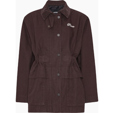 ROTATE Birger Christensen Ytterkläder ROTATE Birger Christensen Heavy Woven Jacket Women - Brown