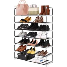 Quick rack MantraRaj 7 Tier Black Shoe Rack 90x120cm