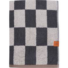 Checkered Bath Towels Mette Ditmer Retro Bath Towel Grey, White (133x70cm)