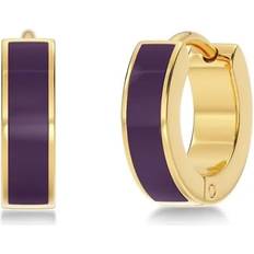 Edblad Fave Hoops Plum Gold - Plum Gold