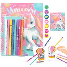 Ylvi & the Minimoomis Ylvi Målarbok med Tuschpennor
