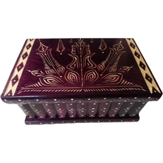 Purple Jewellery Storage Magic Puzzle Box Giant Magic Puzzle Storage Box - Purple