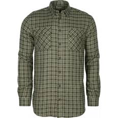 Pinewood Lappland Wool Shirt - Mossgreen/Khaki