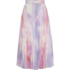 HUGO BOSS Women Skirts HUGO BOSS Printed Pleated Georgette Maxi Skirt - Multicolor