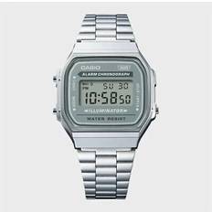 Casio A168WA-3AY Stainless Steel Quartz Watch