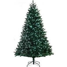 Christmas Decorations Christmas Tree World Pre-lit Ultra Devonshire Fir Green Christmas Tree 210cm