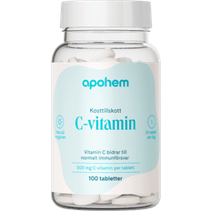 C vitamin 500mg Apohem Vitamin C 500mg 100 st