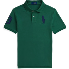 Polo Shirts Children's Clothing on sale Polo Ralph Lauren Boy's Pony Cotton Mesh Polo Shirt - Green