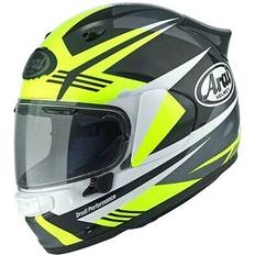 Arai quantic full face ers motorcycle motorbike helmet mark yellow