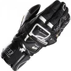Furygan styg20 long racing motorcycle leather gloves black white
