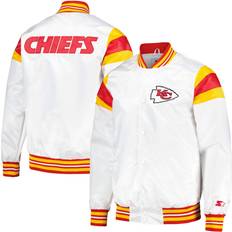 NFL Jackets & Sweaters Starter Kansas City Chiefs Satin Full-Snap Varsity Jacket