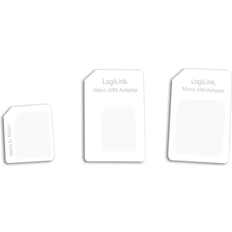 SIM Card Trays LogiLink SIM Card Adapter 3-Pack