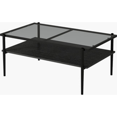 George Oliver Rectangle Black Coffee Table