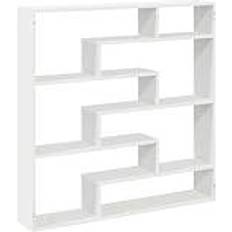 VidaXL Wall Shelves vidaXL Cube 7 Compartments White Wall Shelf 100cm