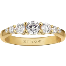 Sif Jakobs Belluno Ring - Gold/Transparent