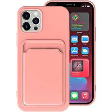 G-SP iPhone 13 Silikonskal Med Korth Llare