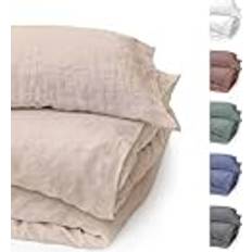 Hemtextil Blue Moon Linnesängkläder 80 x 80 cm Set of 2 Påslakan Blå