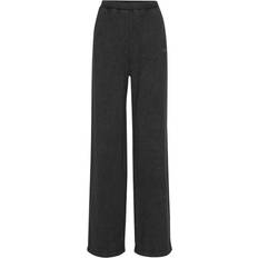 Washed Heavy Sweatpants - Black