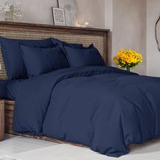 CGK Linens Premium Set King 104" x 90" Duvet Cover Multicolor, Blue