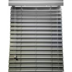 Blinds Wood Effect Venetian Blind 120 cm Grey
