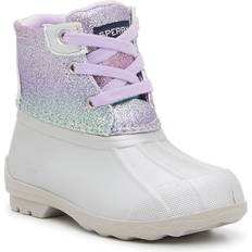 Silver Boots Children's Shoes Sperry Kids Port Boot - Silver Metallic