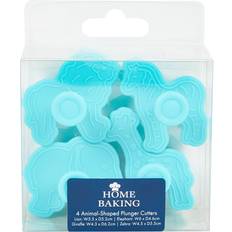 Cookie Cutters Set of 4 Animal-Shaped Cutters Cookie Cutter