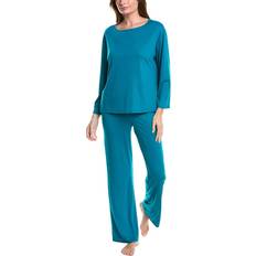 Turquoise - Women Sleepwear N Natori N Natori 2Pc Shirt & Pant Set