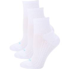 Hue Air Cushion Mini Crew Socks Set of 3 - White