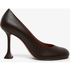 Amina Muaddi Mocka Eleganta Pumps I Mocka -