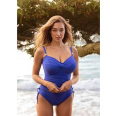 Femme Hauts de bikini vente Fantasie Bikinioberteil Twist-Detail Beach Waves - Bleu