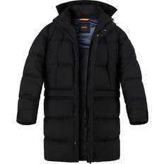 Boss Orange Mantel Olomis1 - Schwarz